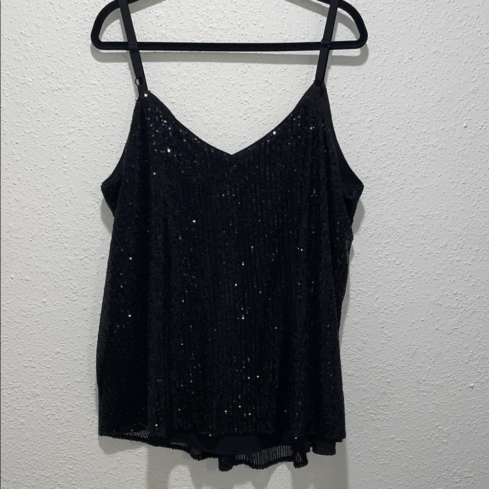 Torrid Black Sequin Camisole - Picture 3 of 5